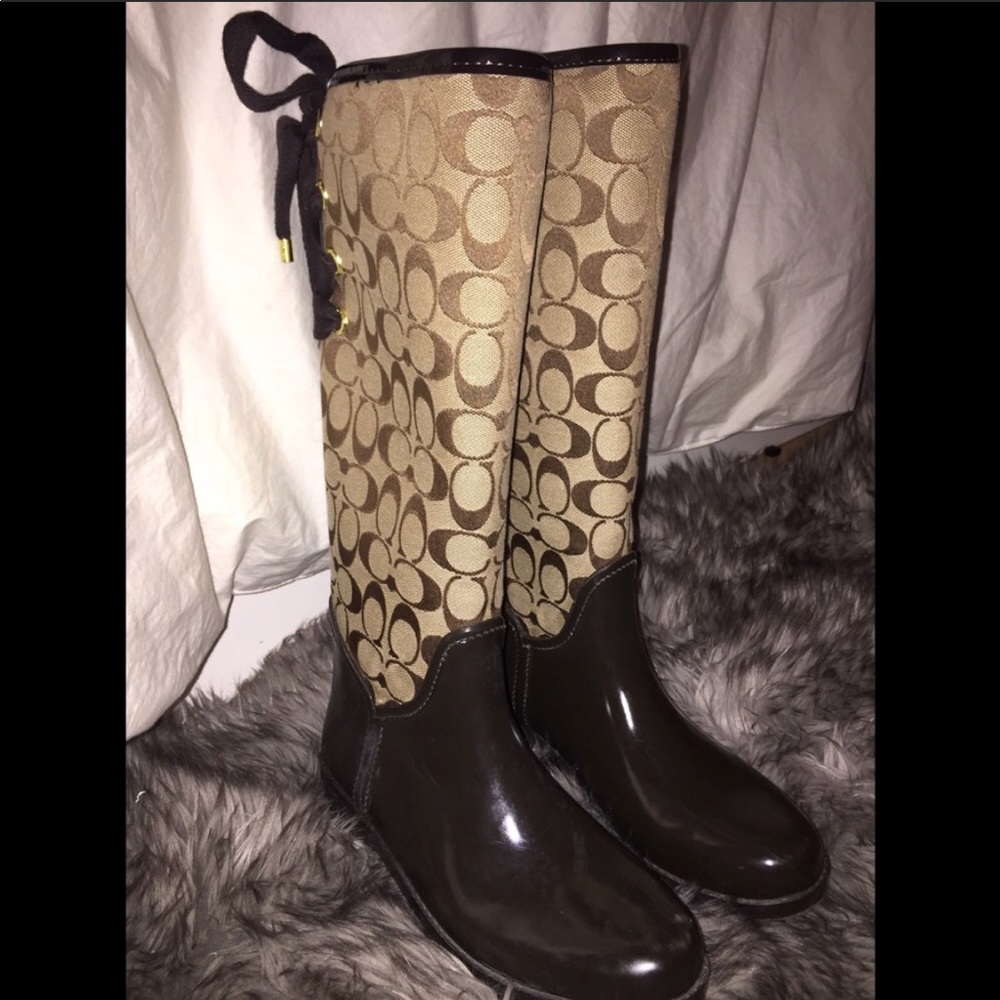 Coach Rain Boots